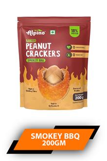 Alpino Peanut Cracker Smokey Bbq 200gm